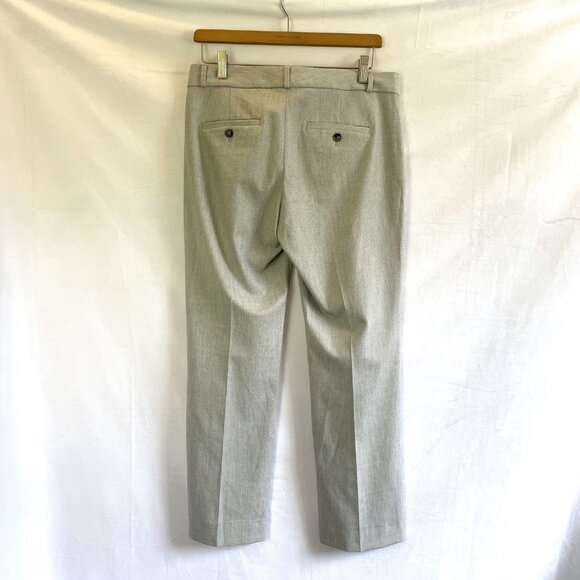 Banana Republic Logan Pants Light Gray Trousers Tailored Career Pants 4S - Picture 8 of 9
